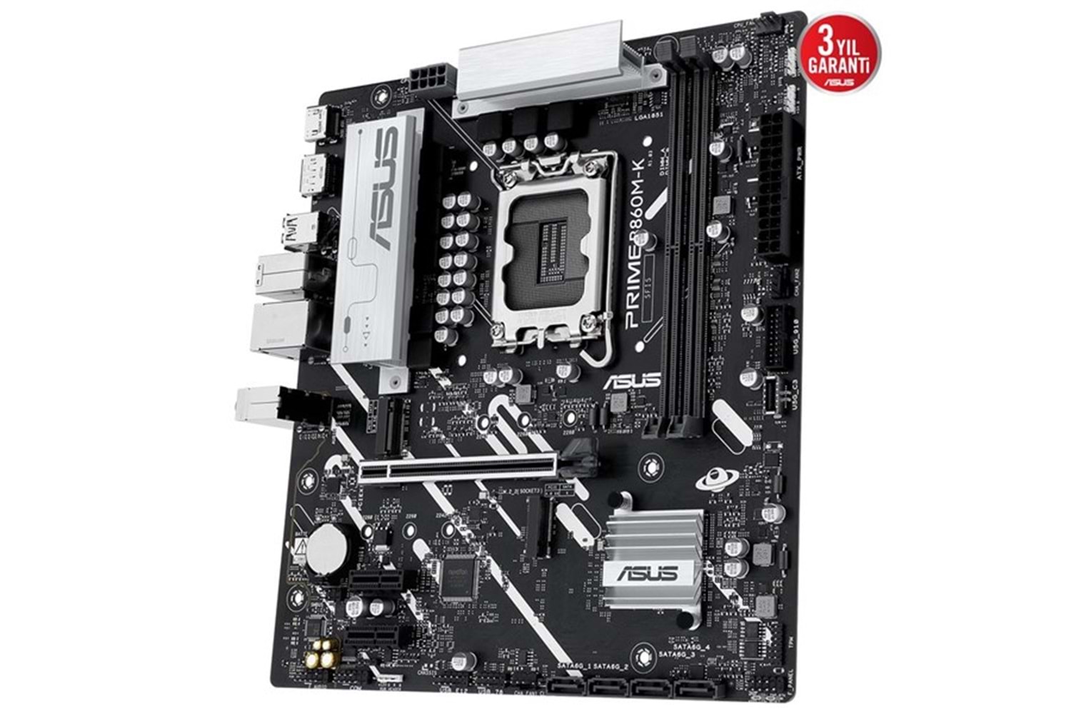 ASUS PRIME B860M-K DDR5 HDMI DP PCIE 5.0 1851p mATX