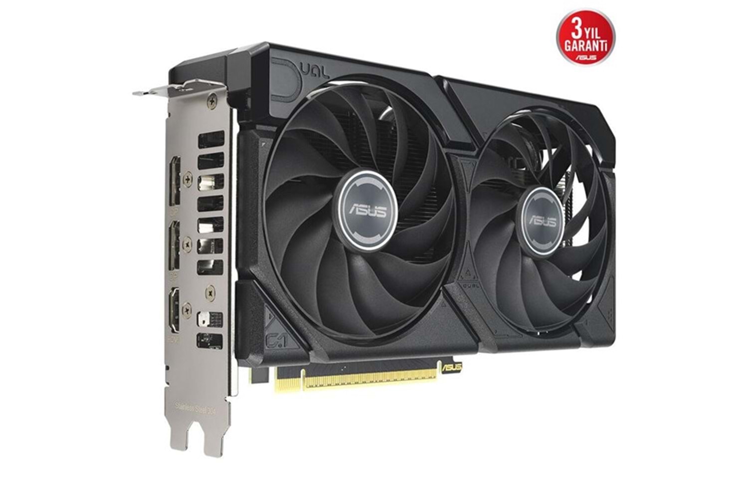 ASUS 8GB DUAL RX9060XT-8G GDDR6 128bit HDMI-DP PCIE 5.0