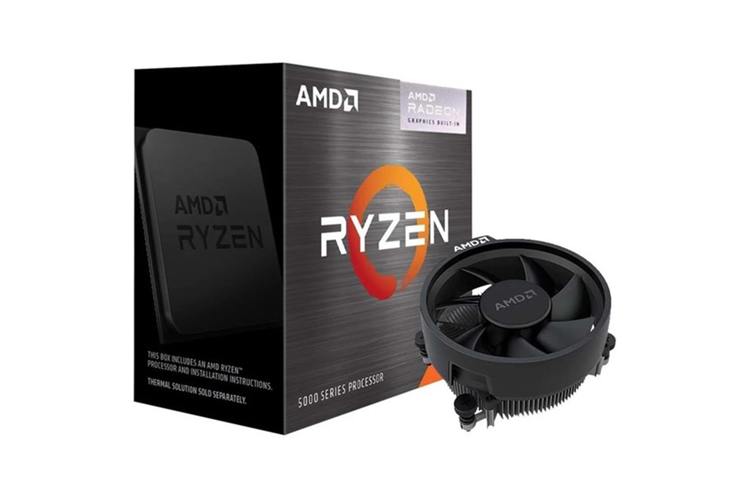 AMD RYZEN 7 5700 20MB 8çekirdekli VGA YOK AM4 65w Kutulu+Fanlı