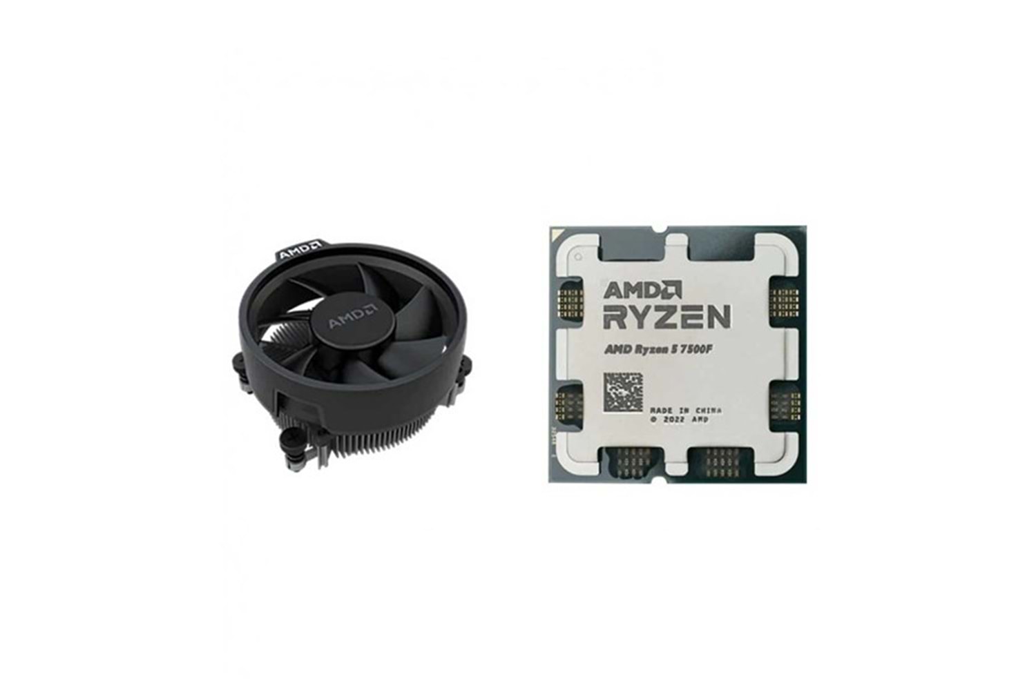 AMD RYZEN 5 7500F 32MB 6çekirdekli VGA YOK AM5 65w Kutusuz-Fanlı