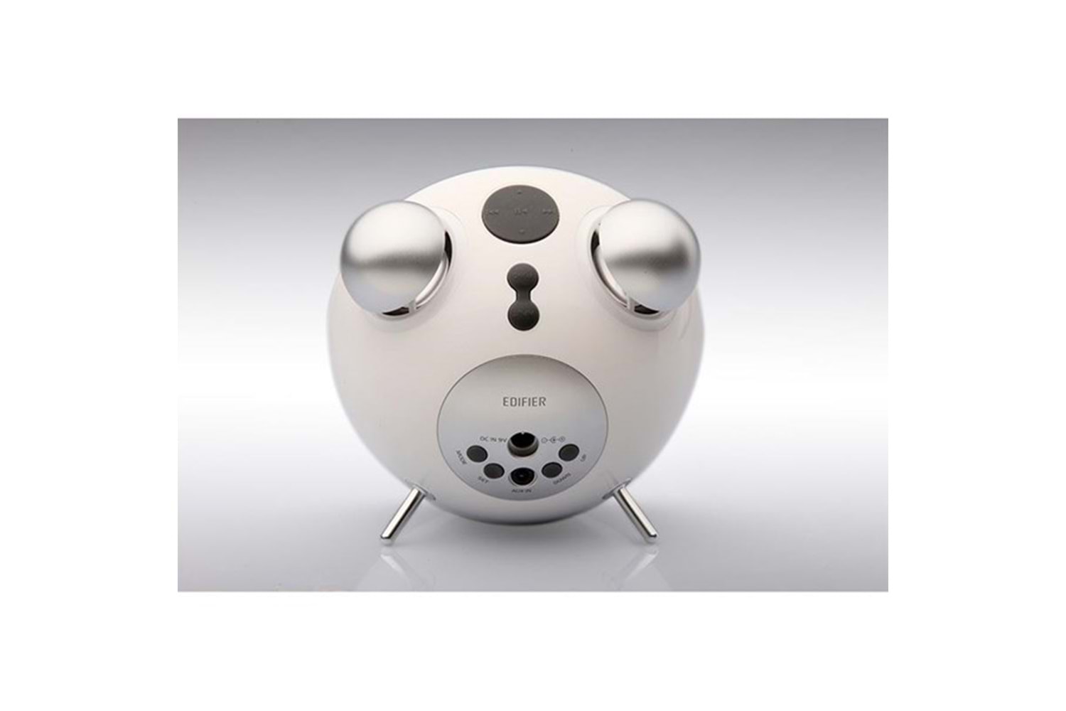 EDIFIER MF240BT TICK-TOCK 8W Rms Çalar Saatli Fm Radyo / Sd Kart Girişli Hoparlör Siyah, Bluetooth