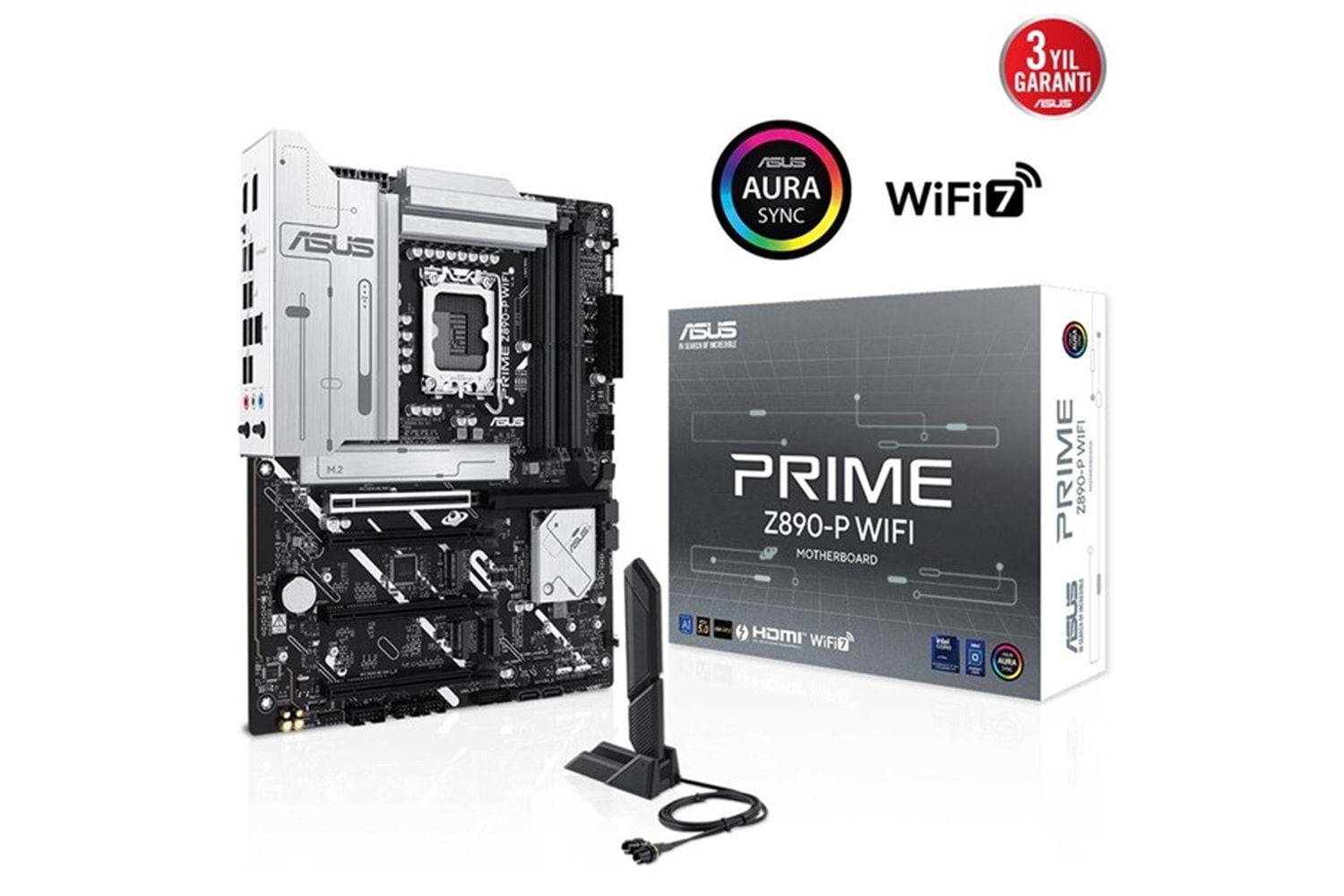 ASUS TUF GAMING Z890-PLUS WIFI-7 DDR5 THUNDERBOLT-HDMI DP PCIE 5.0 1851p ATX	