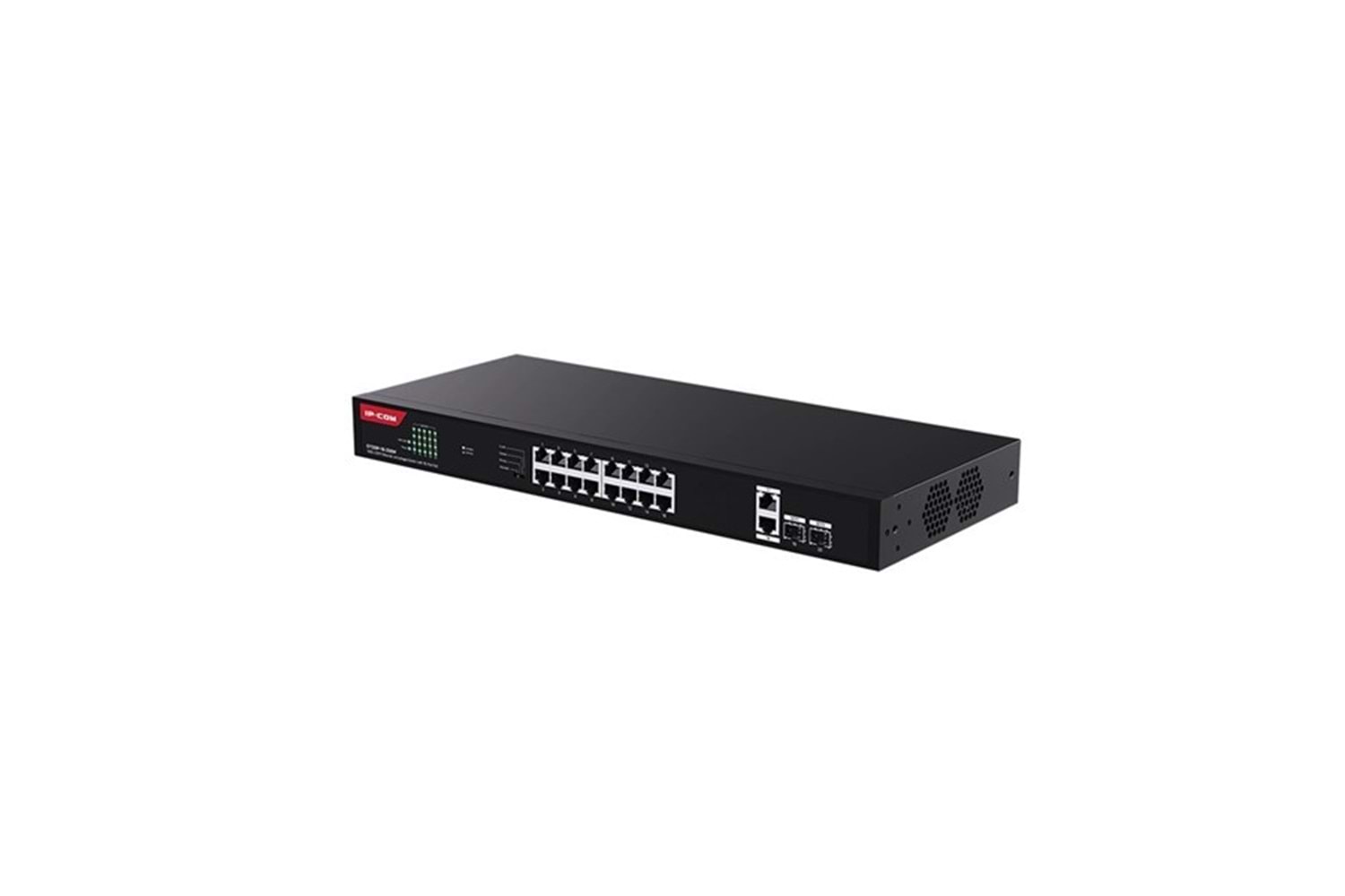IP-COM 16port G1120P-16-250W GIGABIT 2-UPLINK 2-SFP 230W TAM POE RACKMOUNT SWITCH 