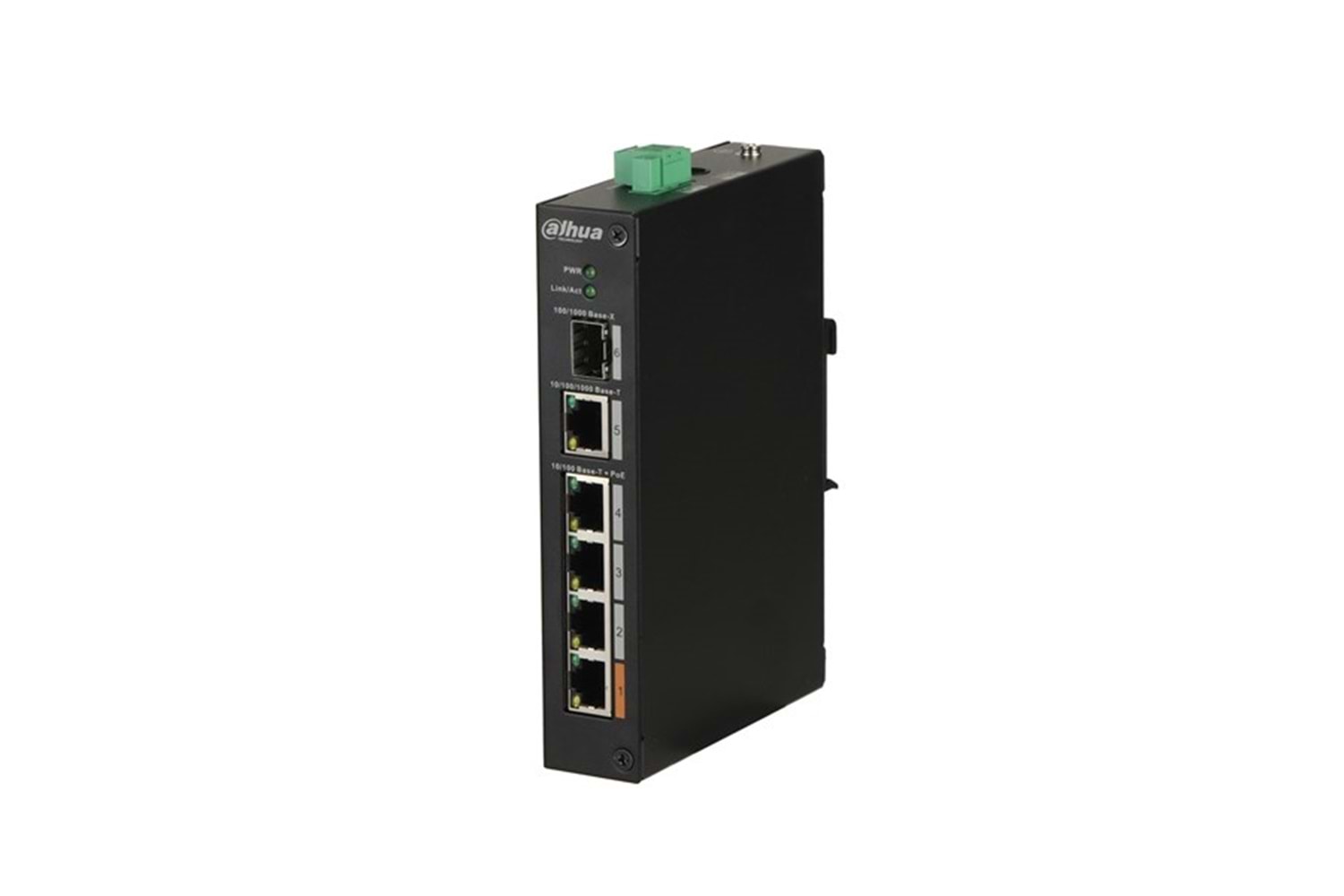 DAHAU 4port PFS3106-4ET-60 10/100 60w Full PoE Endüstriyel Switch