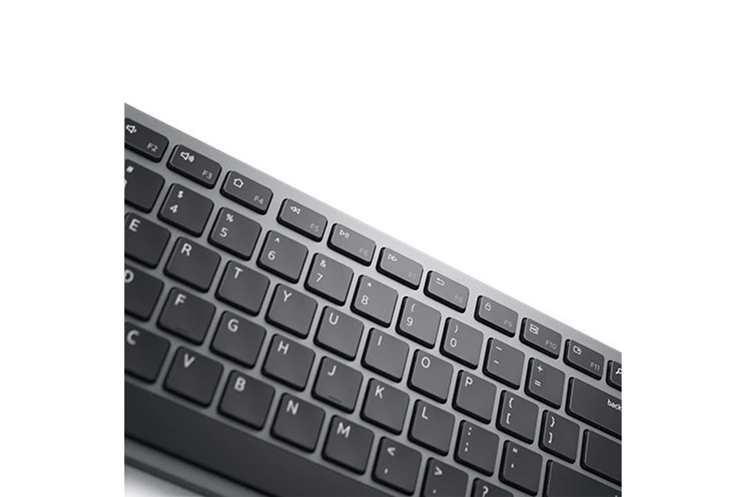 DELL KM7321W Premier Bluetooth+Kablosuz Q Trk Optic Mouse Gri/Siyah Multimedya Klavye - Mouse Set 580-AJQR
