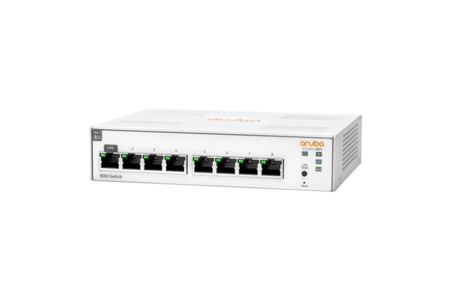 ARUBA 8port Instant On 1830-8G JL810A Yönetilebilir Switch