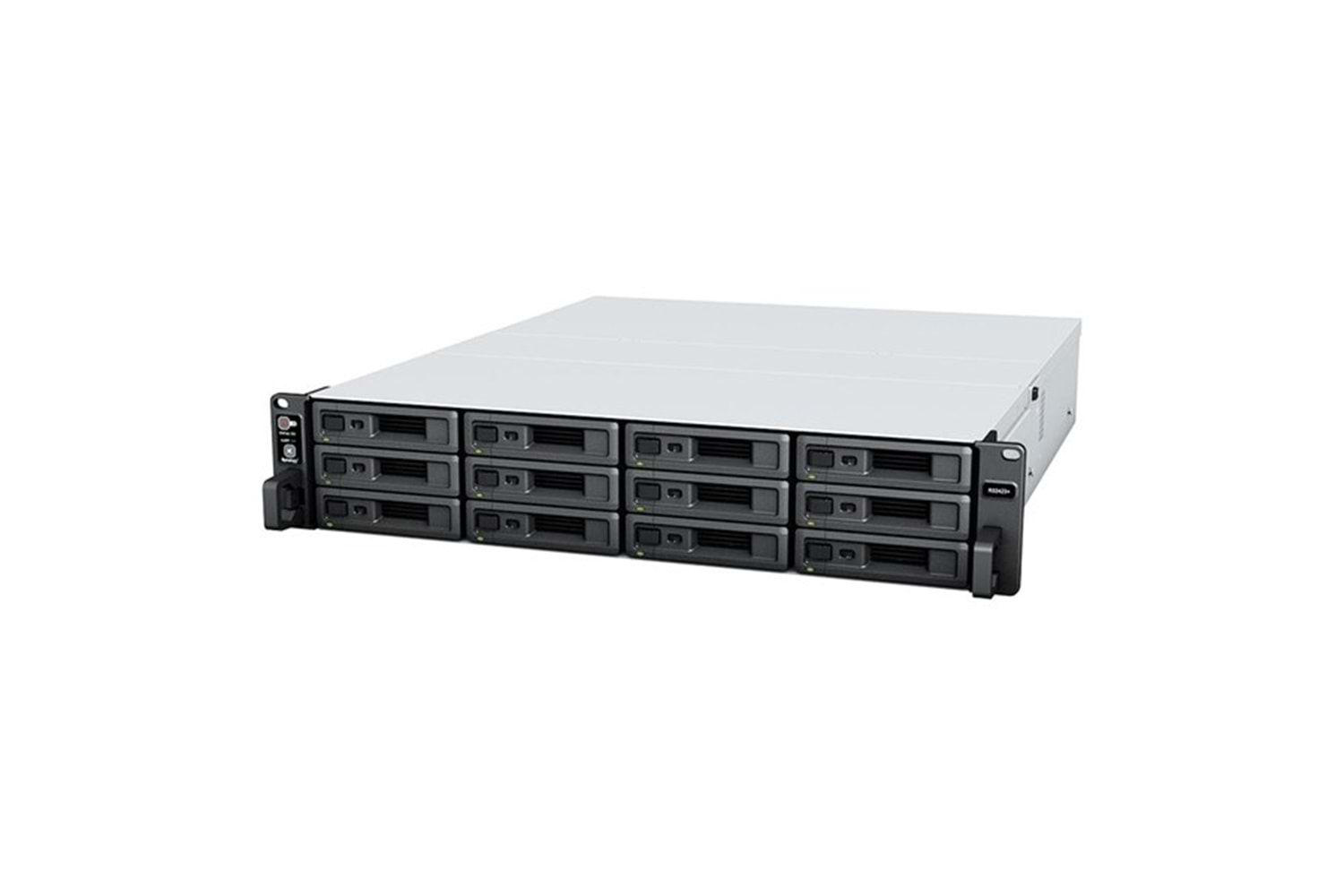 SYNOLOGY RS2423 PLUS RYZEN V1780B-8 GB DDR4 ECC UDIMM-12-Diskli Rack Nas Sunucu (Disksiz)