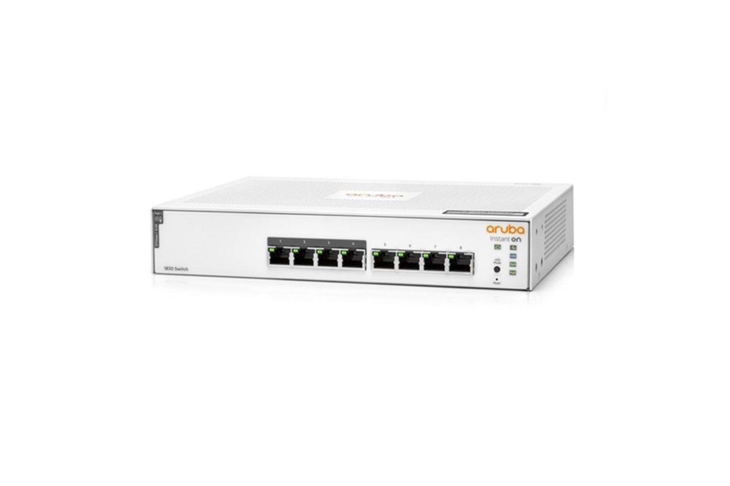 ARUBA 8port Instant On 1830-8G JL811A GIGABIT 65W 4port POE SWITCH