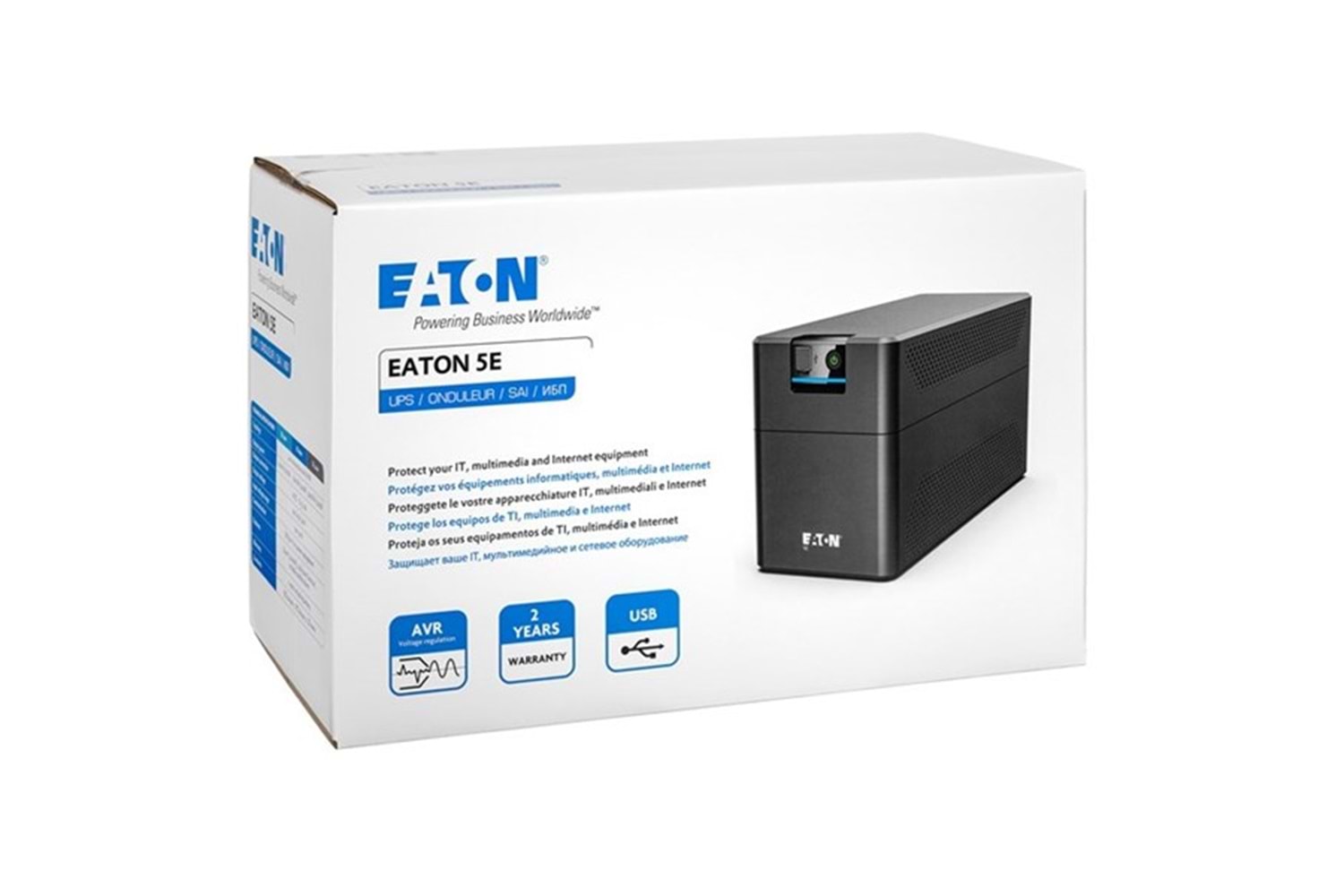 EATON 1200VA 5E 1200 USB DIN(Schuko) Line-Interactive UPS