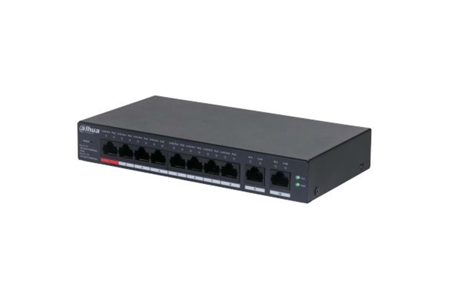 DAHUA 8port CS4010-8GT-110 Gigabit Cloud PoE Yönetilebilir Switch