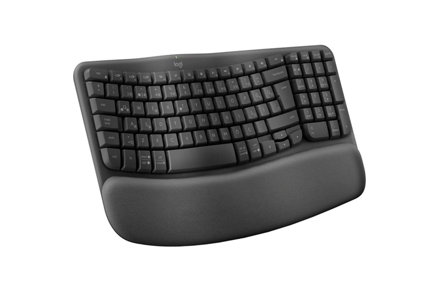 Logitech Wave Keys Kablosuz Klavye Q TR Siyah 920-012311