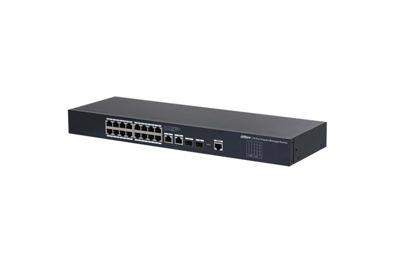 DAHUA 16port SG4020 GIGABIT 2-SFP YÖNETİLEBİLİR SWITCH