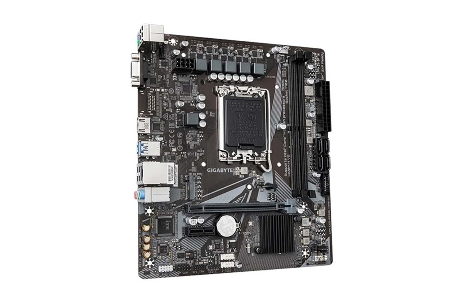 GIGABYTE H610M H v2 DDR5 HDMI PCIe 16X v4.0 1700p mATX 