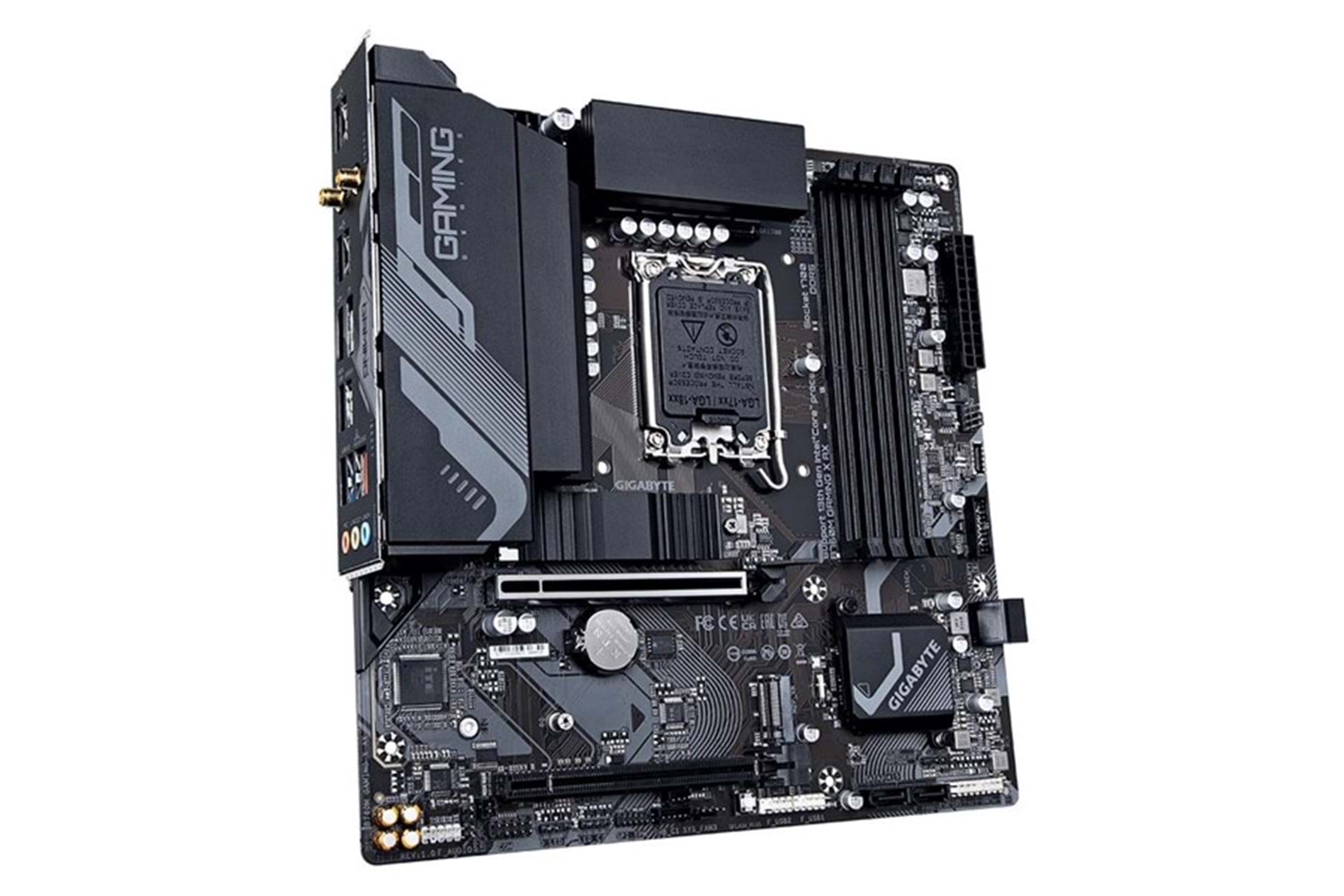 GIGABYTE B760M GAMING X AX WIFI-6E DDR5 HDMI-DP PCIE 4.0 1700P MATX