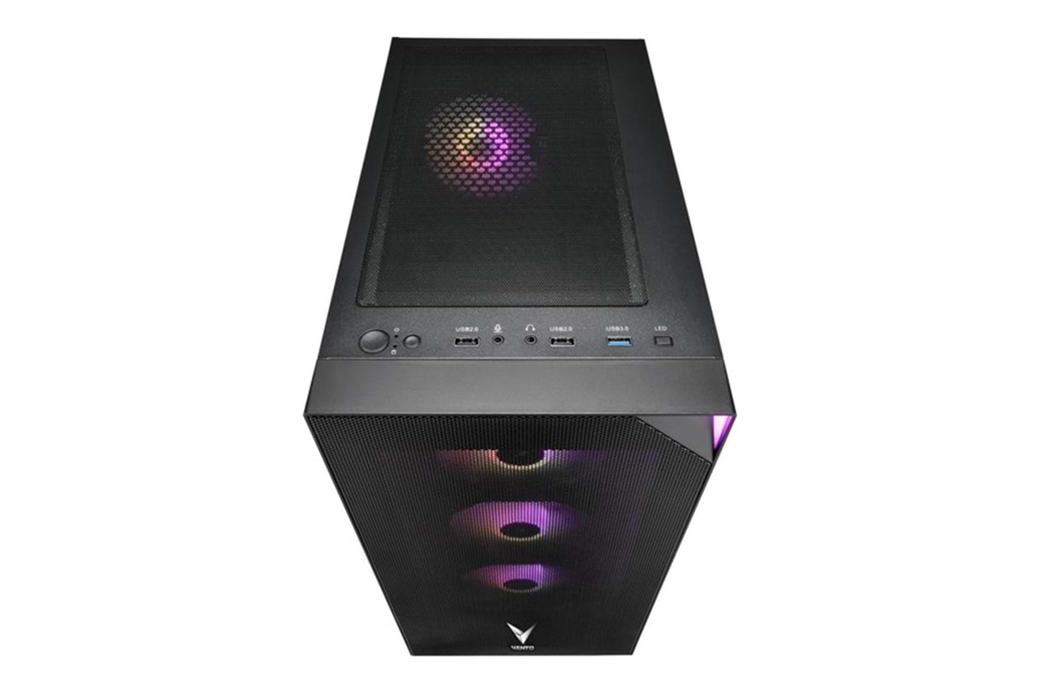 VENTO 650W 80+ VG4200S GAMING EATX PC KASASI