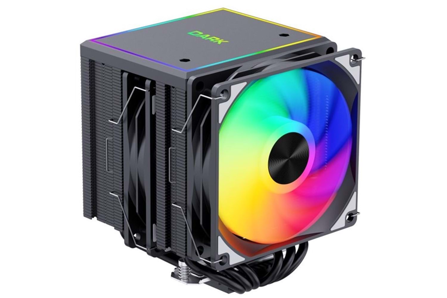 DARK FREEZER PRO X120D DKCCX120D ARGB Hava Soğutmalı AM5-1851p Dual İşlemci Fanı	