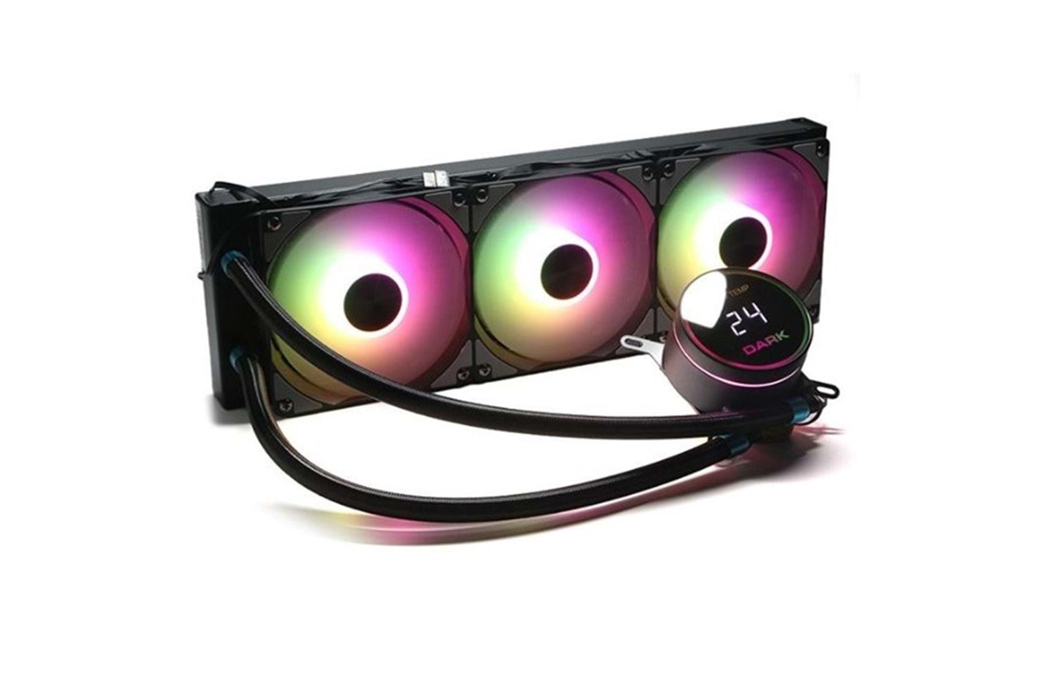 DARK 360mm FREEZER W362 DKCCW362 RGB Sıvı Soğutmalı AM5-1851p İşlemci Fanı