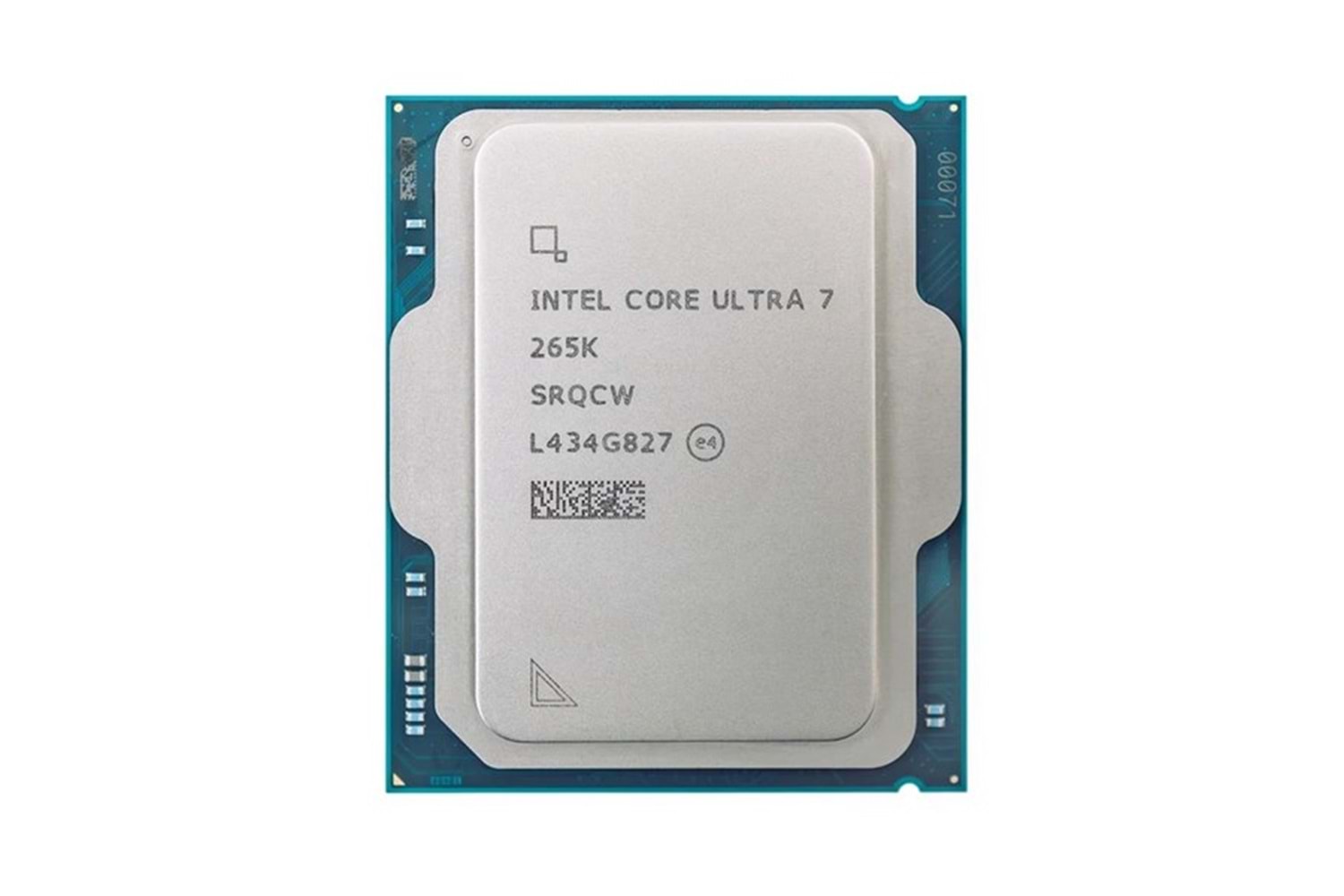 INTEL CORE ULTRA 7 265K 20çekirdekli 36MB O/B VGA 1851p 125W Kutusuz-Fansız 