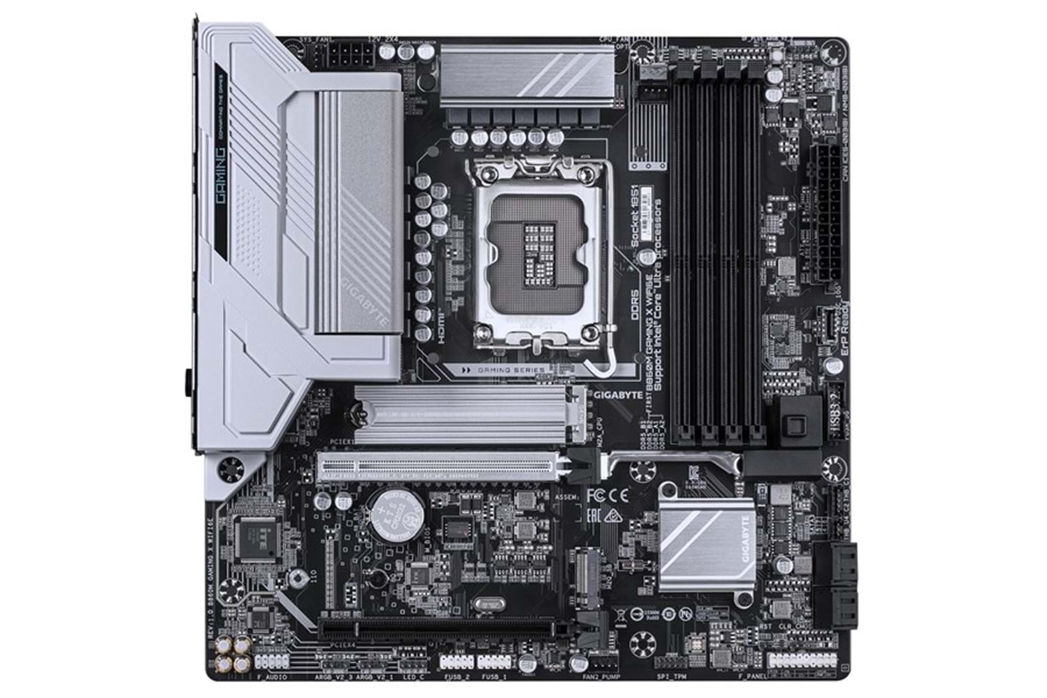 GIGABYTE B860M GAMING X WIFI6E DDR5 HDMI-DP TYPE-C PCIE 5.0 1851P mATX