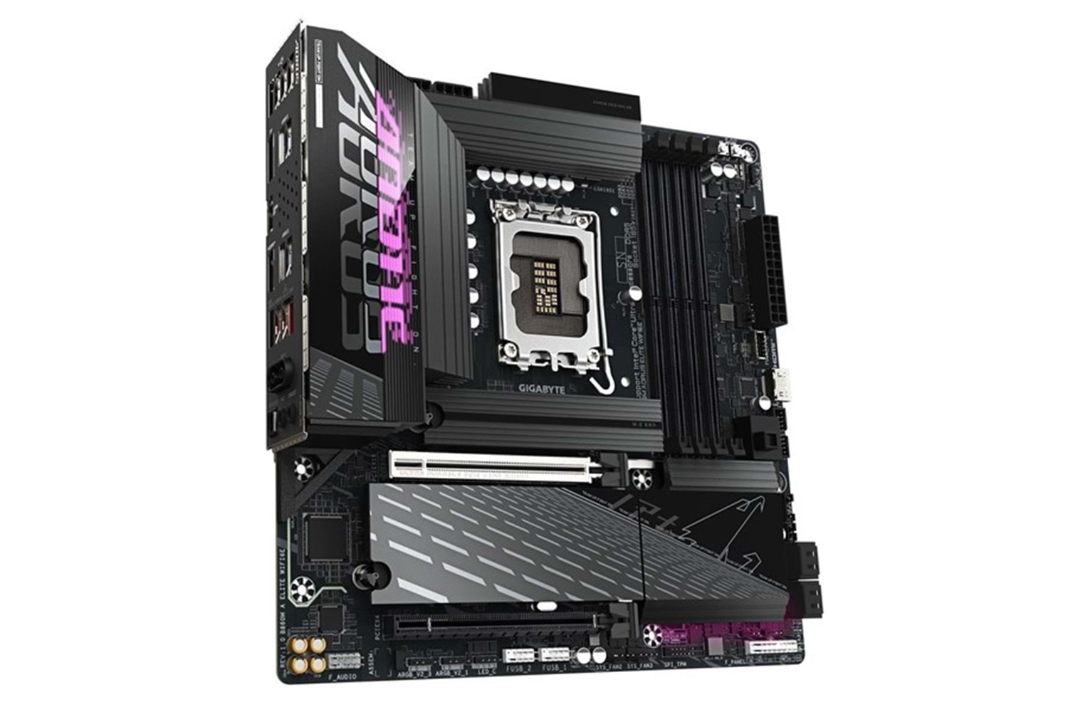 GIGABYTE B860M AORUS ELITE WIFI6E DDR5 HDMI-DP TYPEC PCIE 5.0 1851P mATX