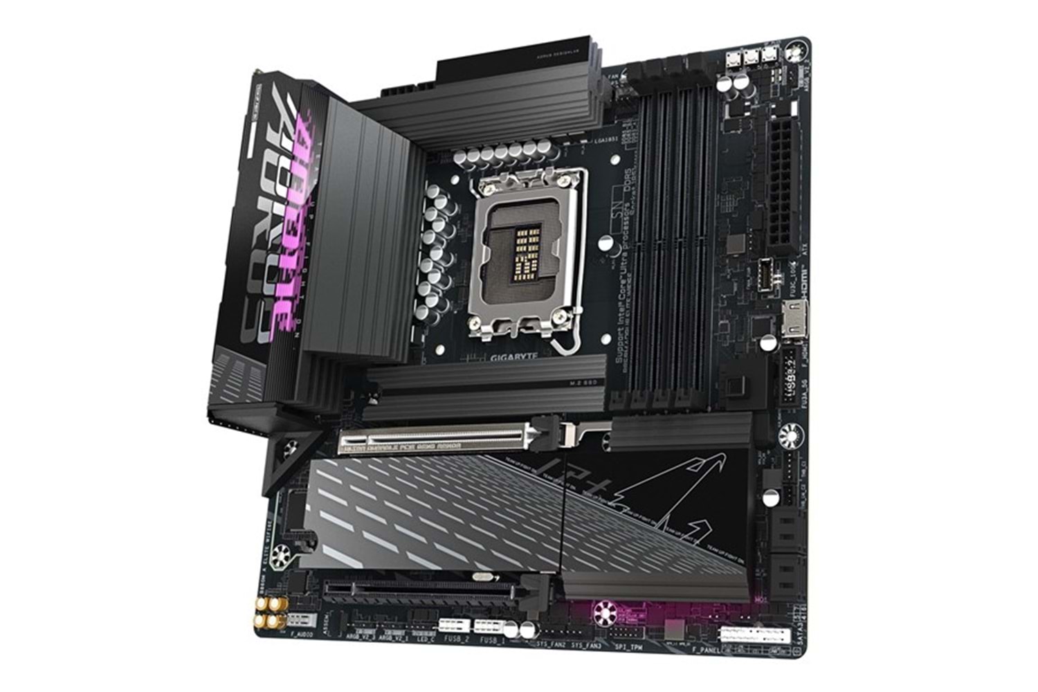 GIGABYTE B860M AORUS ELITE WIFI6E DDR5 HDMI-DP TYPEC PCIE 5.0 1851P mATX