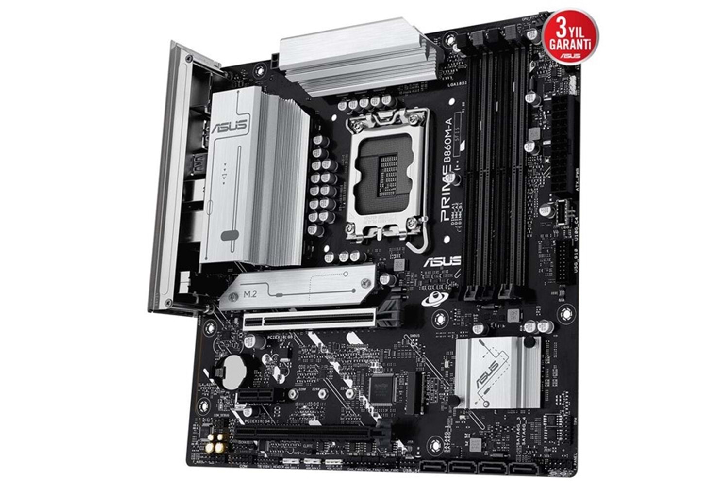 ASUS PRIME B860M-A CSM DDR5 HDMI DP PCIE 5.0 1851p mATX Kurumsal Anakart