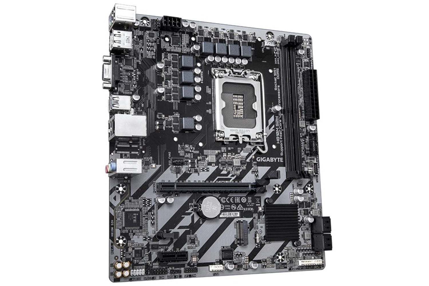 GIGABYTE H810M S2H DDR5 HDMI-DP PCIE 4.0 1851P mATX