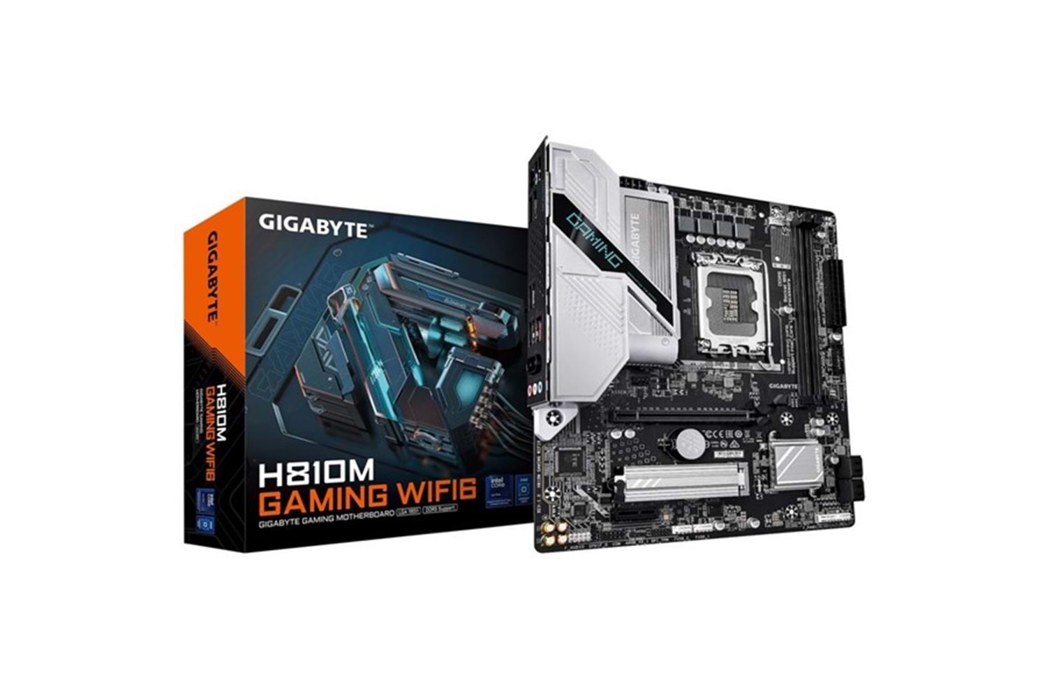 GIGABYTE H810M GAMING WIFI6 DDR5 HDMI-DP PCIE 4.0 1851P mATX