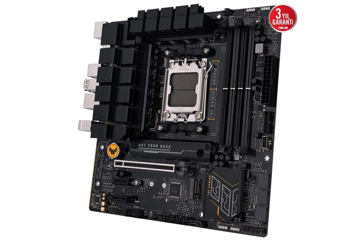 ASUS TUF B650M-E GAMING DDR5 HDMI DP PCIe 16X v4.0 AM5 mATX