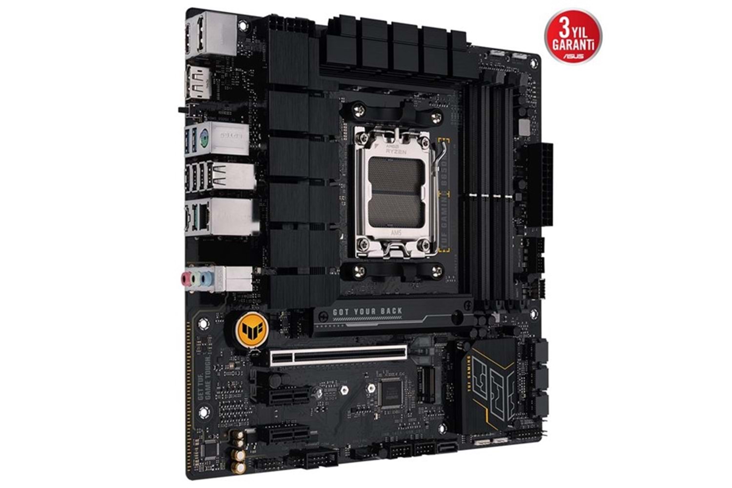 ASUS TUF B650M-E GAMING DDR5 HDMI DP PCIe 16X v4.0 AM5 mATX