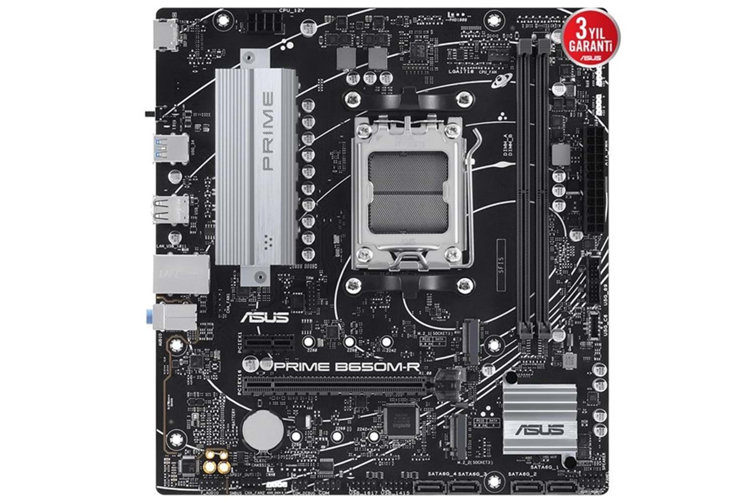 ASUS PRIME B650M-R DDR5 HDMI PCIE 4.0 AM5 mATX