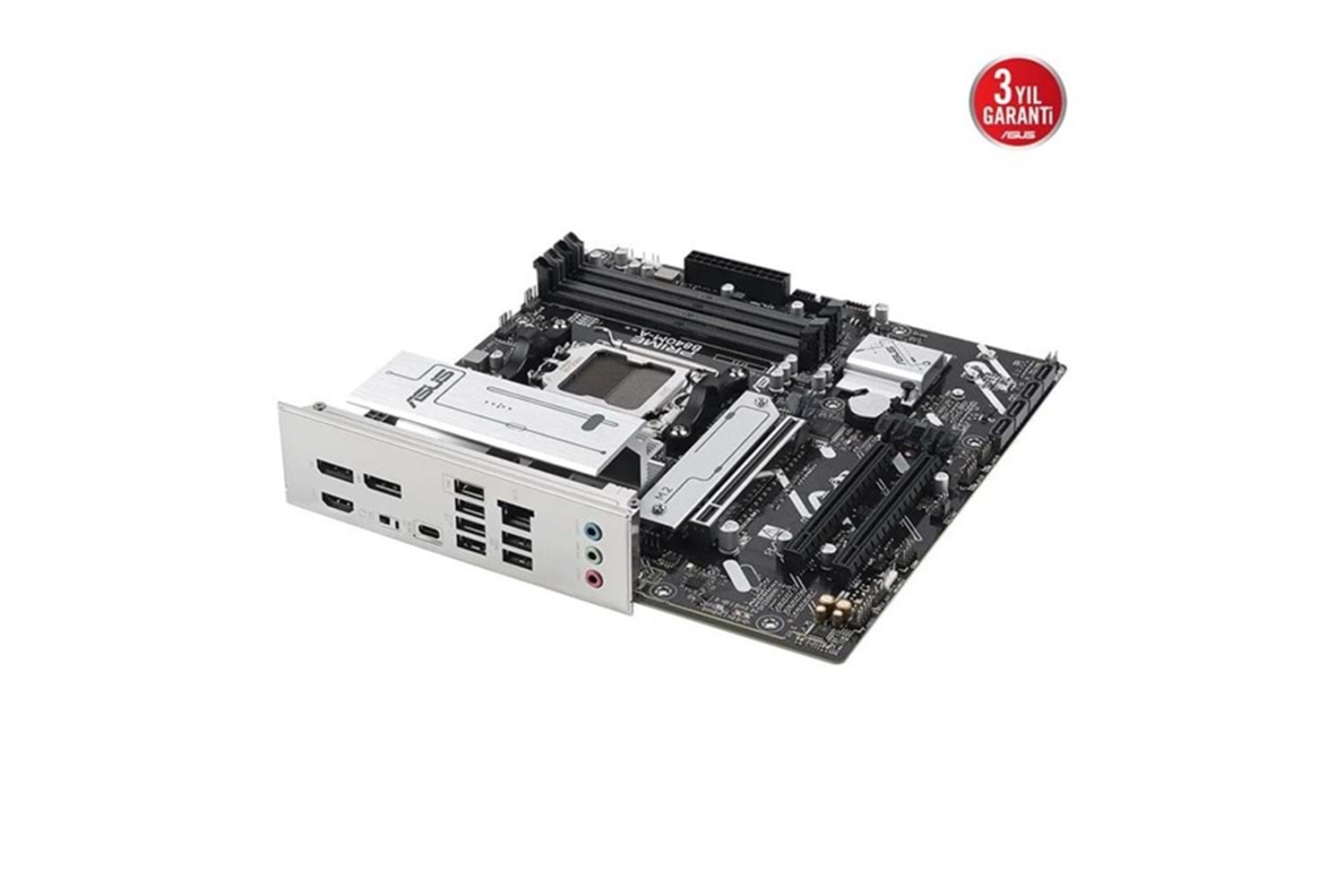 ASUS PRIME B840M-A CSM DDR5 HDMI DP PCIE 4.0 AM5 mATX KURUMSAL ANAKART	