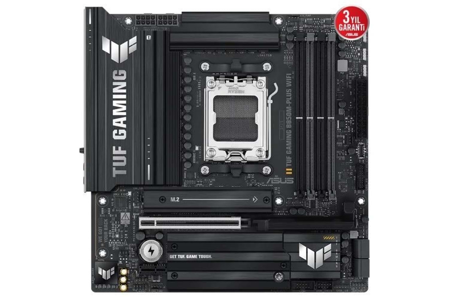 ASUS TUF GAMING B850M-PLUS WIFI-7 DDR5 HDMI DP PCIE 5.0 AM5 mATX