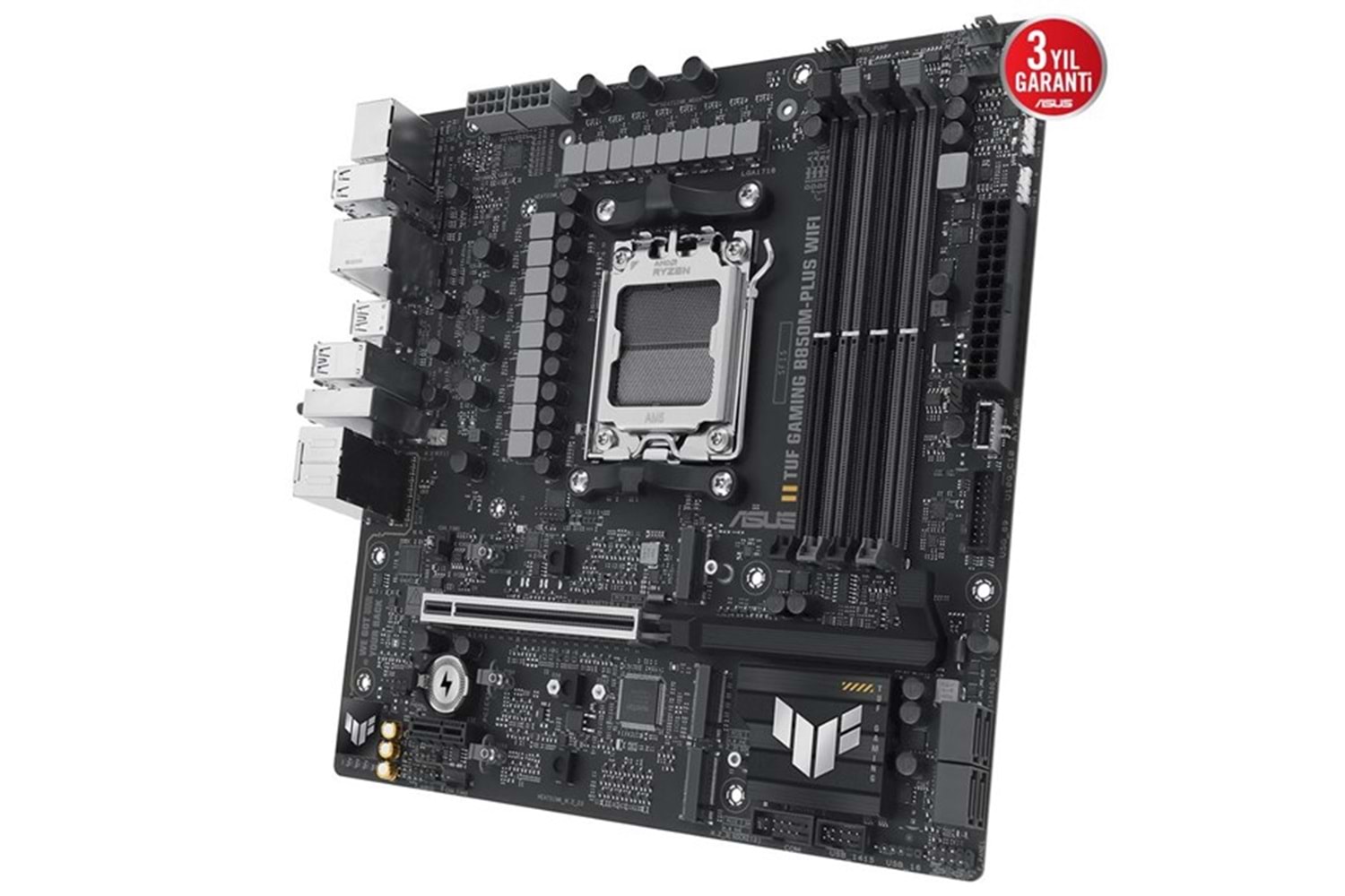 ASUS TUF GAMING B850M-PLUS DDR5 HDMI-DP PCIE 5.0 AM5 mATX