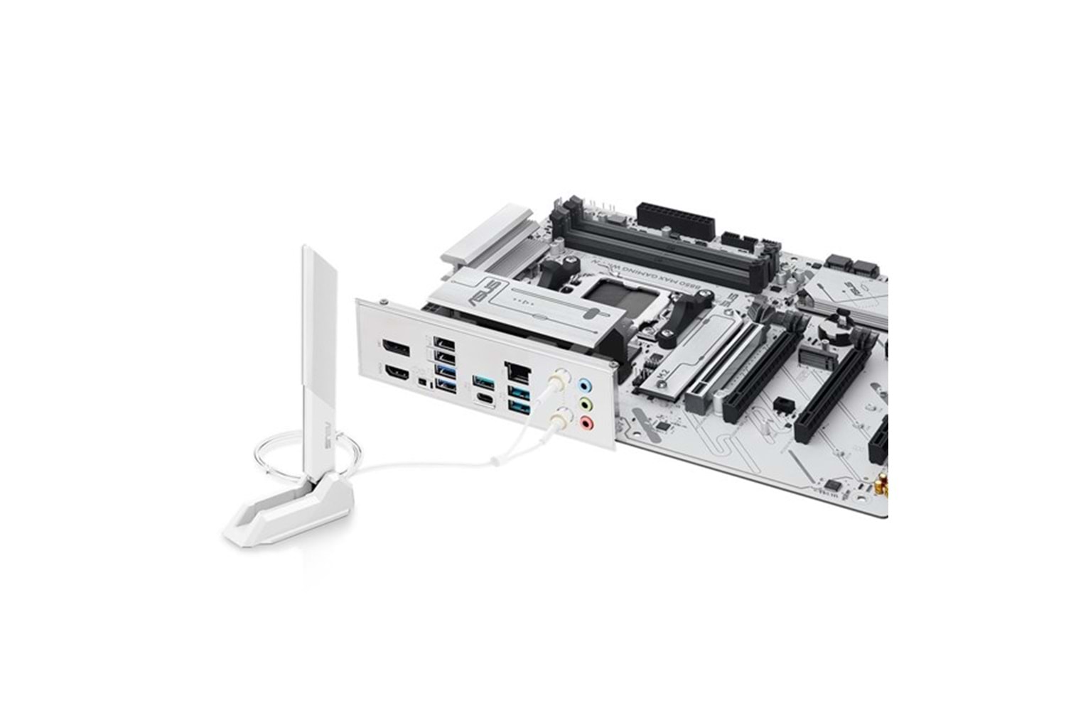 ASUS B850 MAX GAMING WIFI6E W DDR5 HDMI-DP PCIE 5.0 AM5 ATX