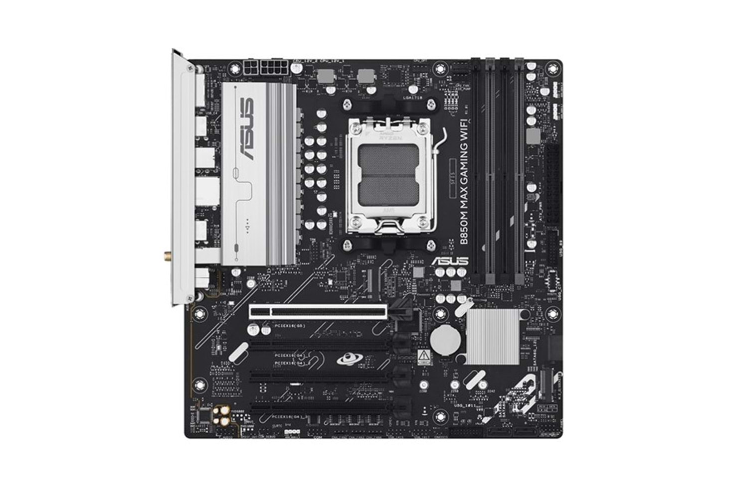 ASUS B850M MAX GAMING WIFI6 DDR5 HDMI-DP TYPEC PCIE 5.0 AM5 MATX