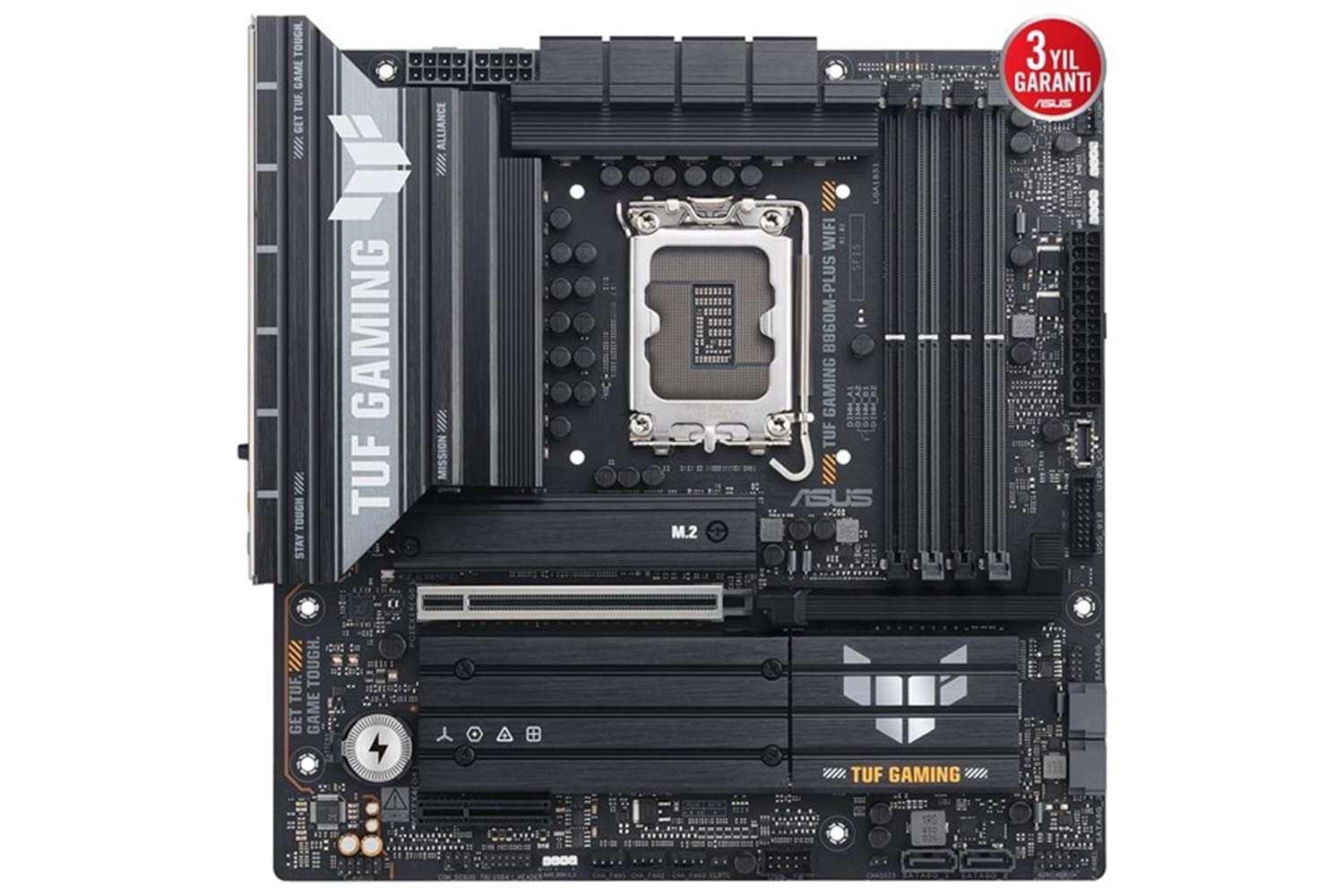 ASUS TUF GAMING B860M-PLUS WIFI7 DDR5 HDMI-DP PCIE 5.0 1851p mATX