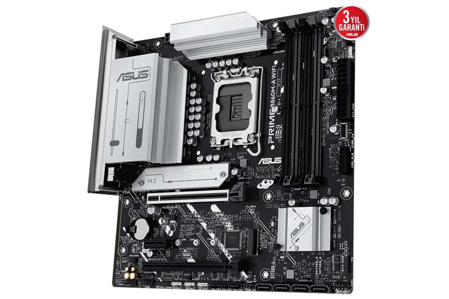 ASUS PRIME B860M-A WIFI7 DDR5 HDMI-DP PCIE 5.0 1851p mATX