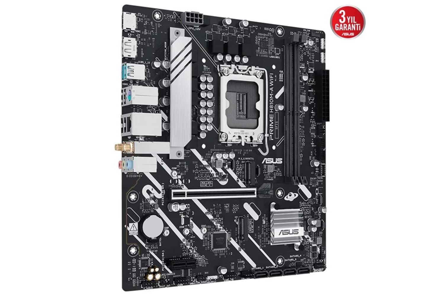 ASUS PRIME H810M-A WIFI-6E DDR5 HDMI-DP PCIE 4.0 1851p mATX
