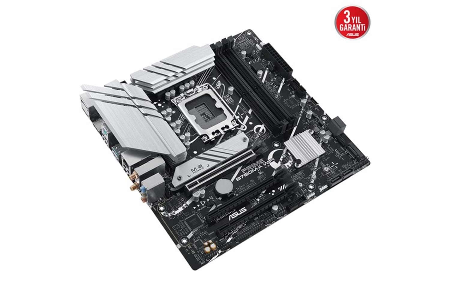 ASUS PRIME B760M-A WIFI-6E DDR5 HDMI DP PCIe 16X v4.0 1700p mATX
