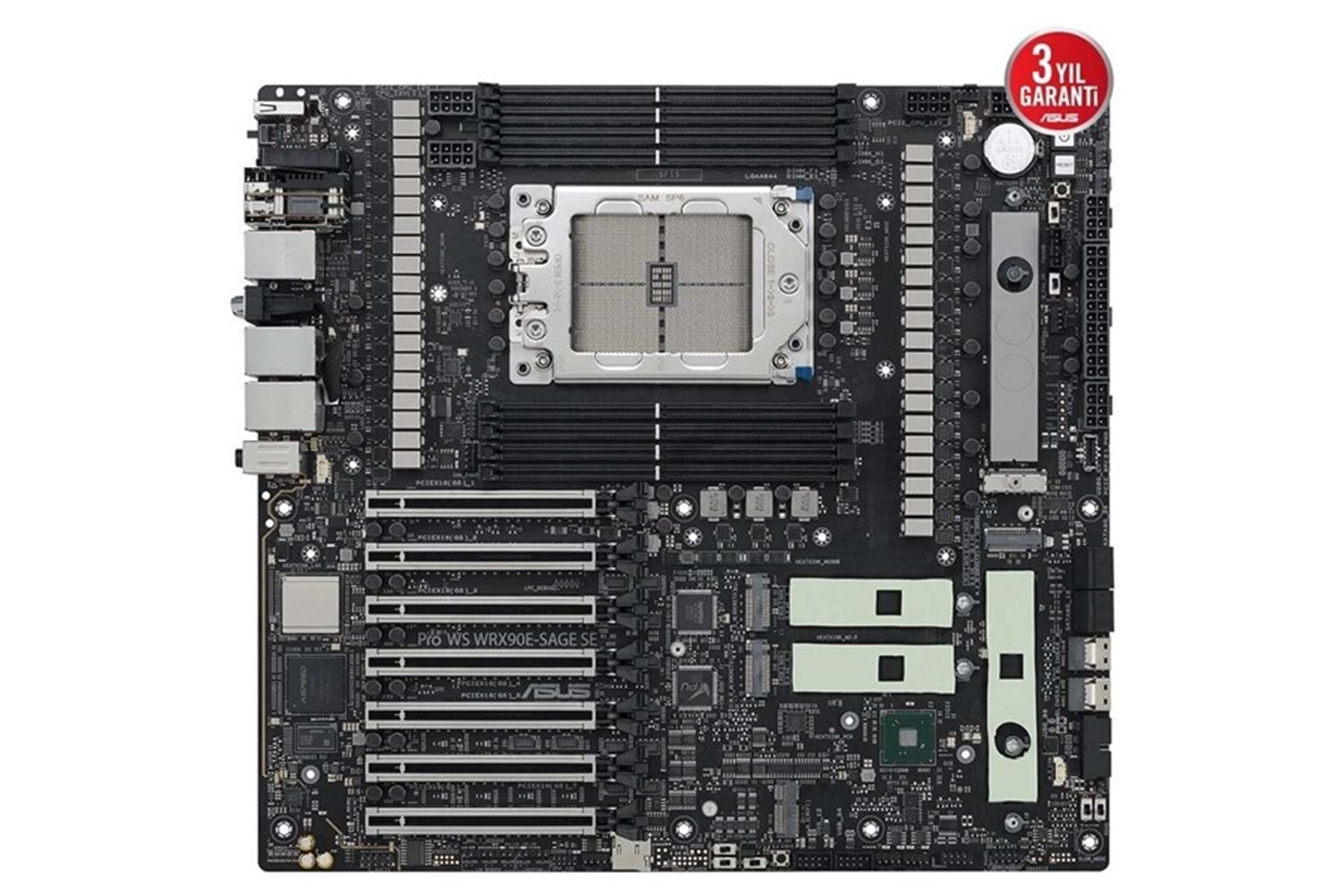 ASUS Pro WS WRX90E-SAGE SE DDR5 ECC WRX90 sTR5 (Threadripper™ PRO 7000 WX İşlemcilerle Uyumlu)