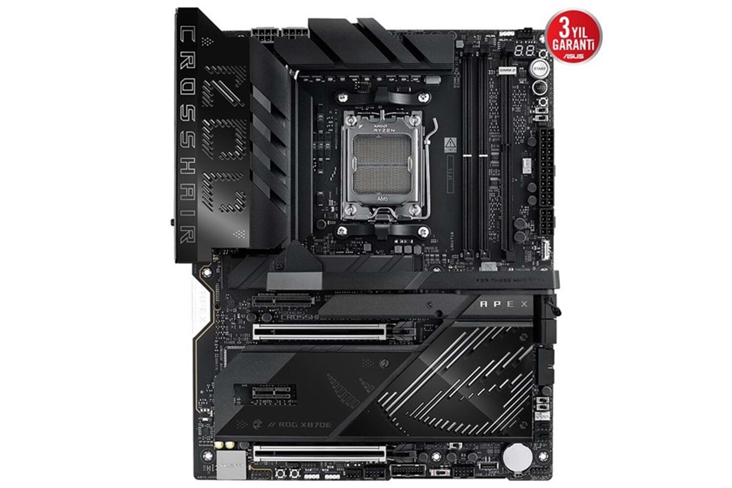 ASUS ROG CROSSHAIR X870E APEX DDR5 TYPEC 2X PCIE 5.0 AM5 ATX