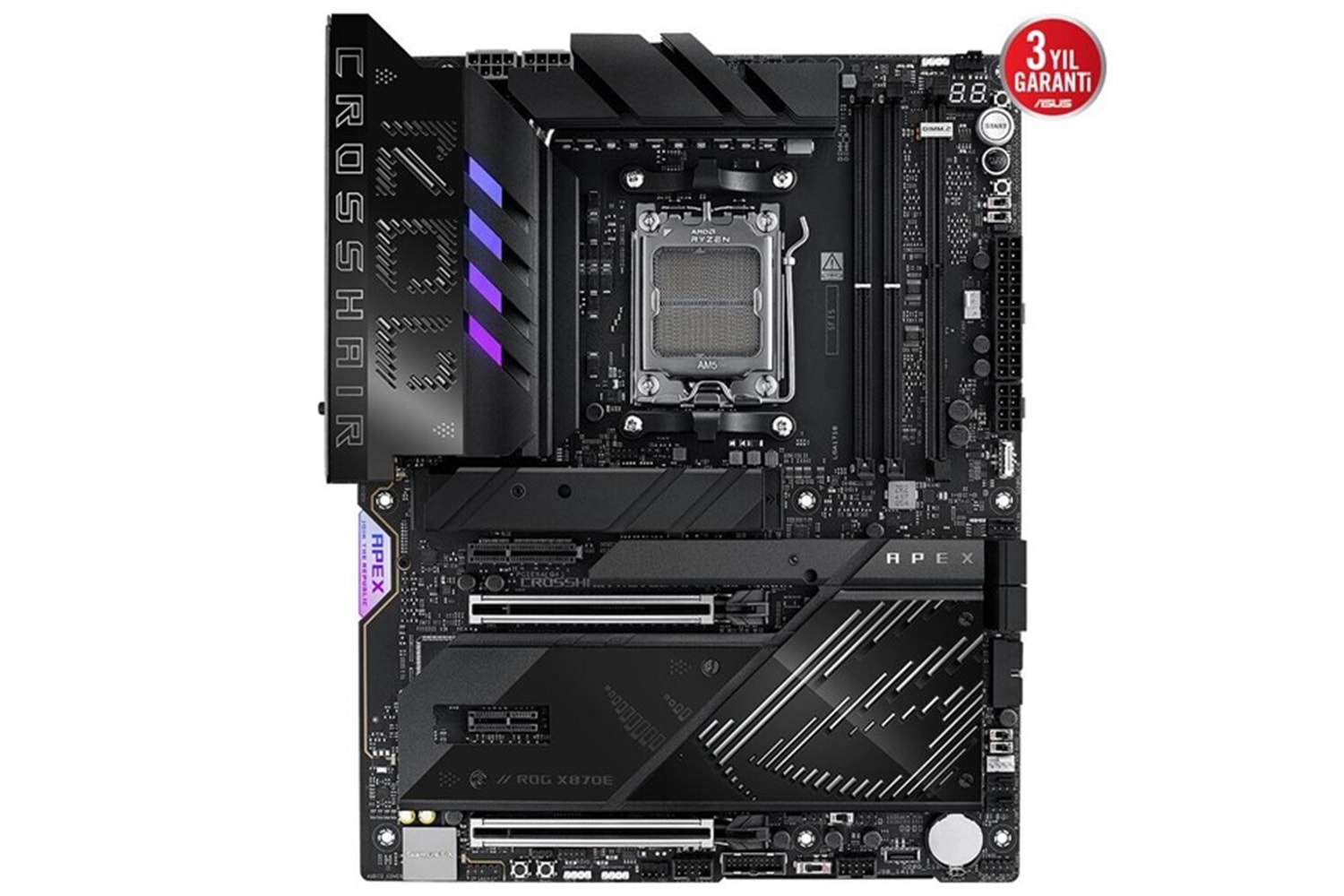 ASUS ROG CROSSHAIR X870E APEX DDR5 TYPEC 2X PCIE 5.0 AM5 ATX