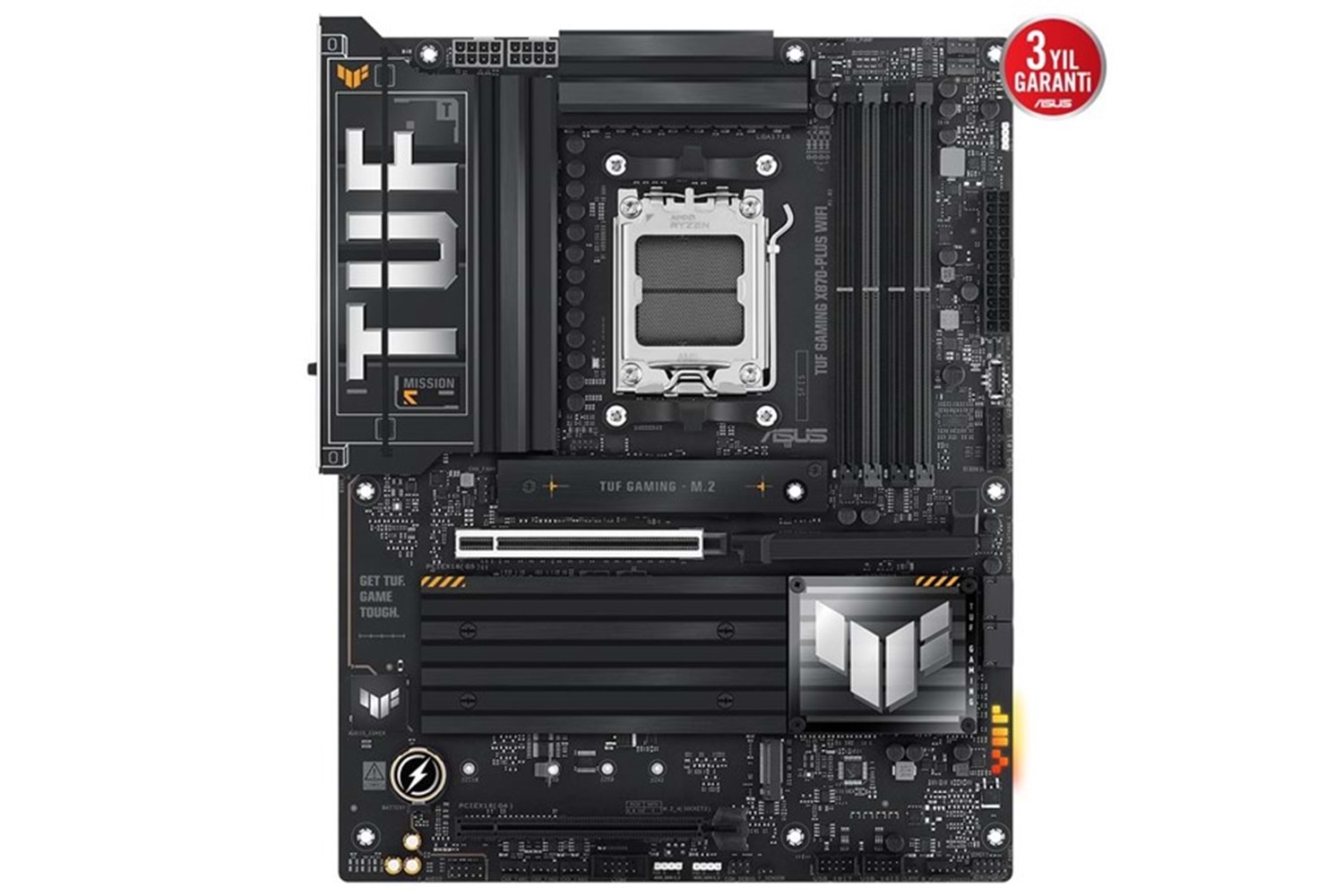 ASUS TUF GAMING X870-PLUS WIFI-7 DDR5 HDMI DP PCIE 5.0 AM5 ATX	