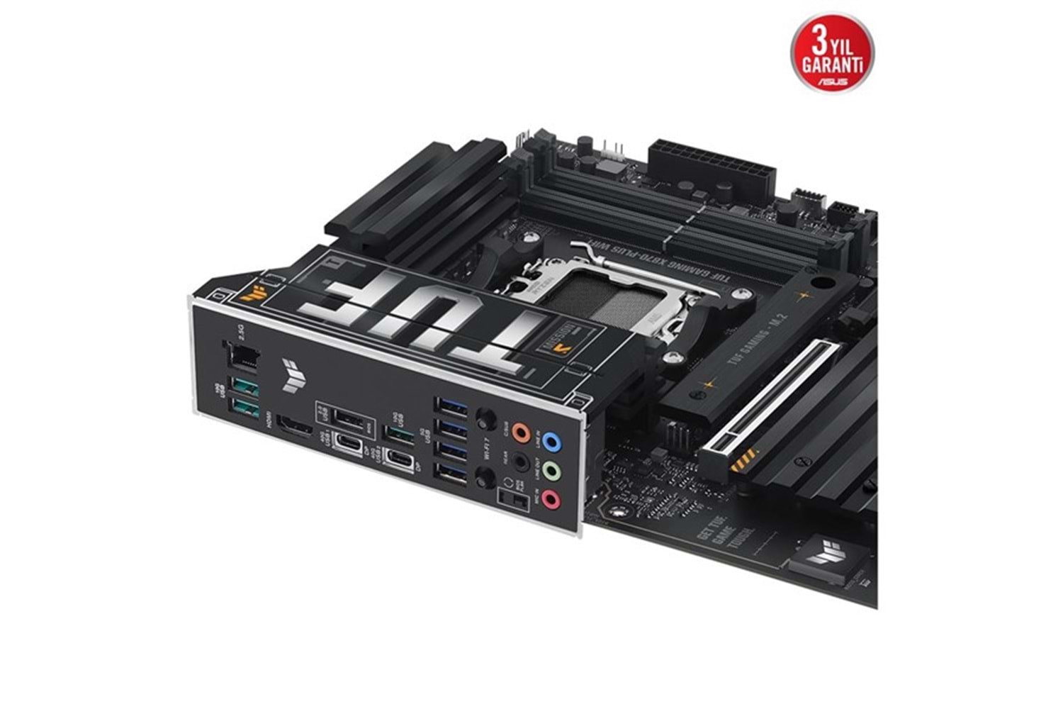 ASUS TUF GAMING X870-PLUS WIFI-7 DDR5 HDMI DP PCIE 5.0 AM5 ATX	