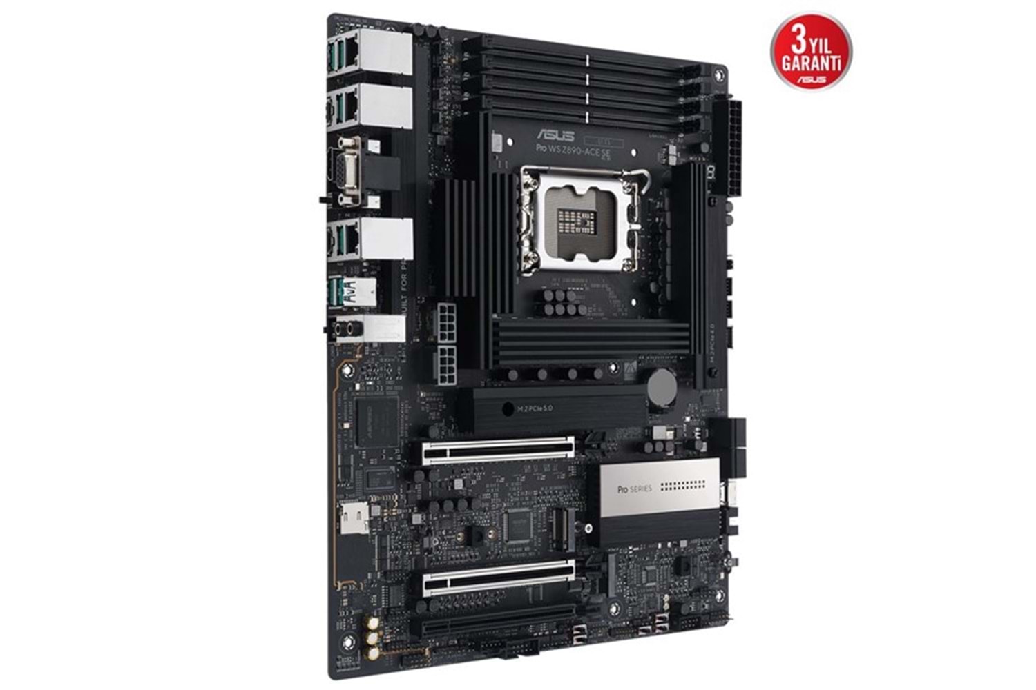 ASUS PRO WS Z890 ACE SE DDR5 THUNDERBOLT-HDMI DP PCIE 5.0 1851p ATX