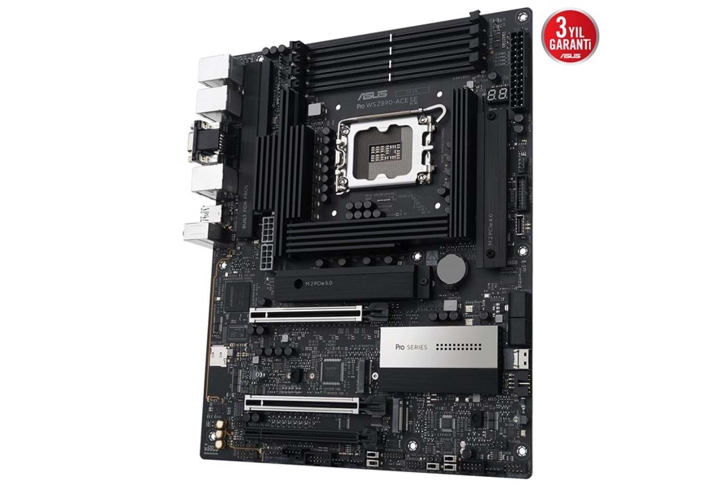ASUS PRO WS Z890 ACE SE DDR5 THUNDERBOLT-HDMI DP PCIE 5.0 1851p ATX