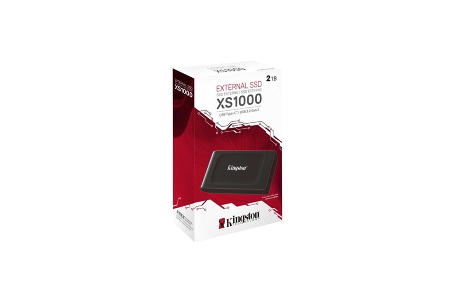 KINGSTON 2TB SXS1000/2000G USB 3.2 SSD HARİCİ DİSK