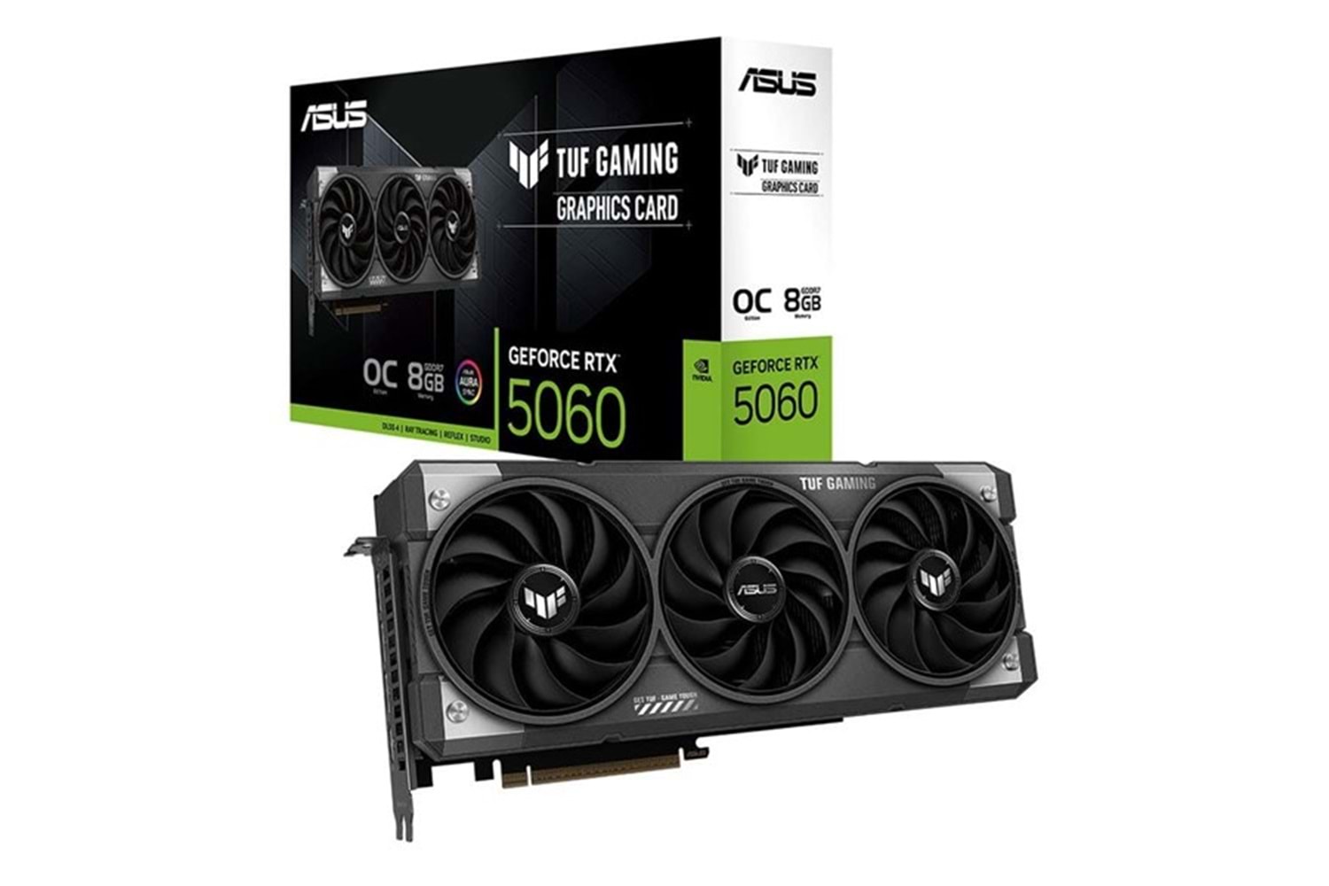 ASUS 8GB TUF GAMING RTX5060-O8G GDDR7 128bit HDMI DP PCIe 5.0