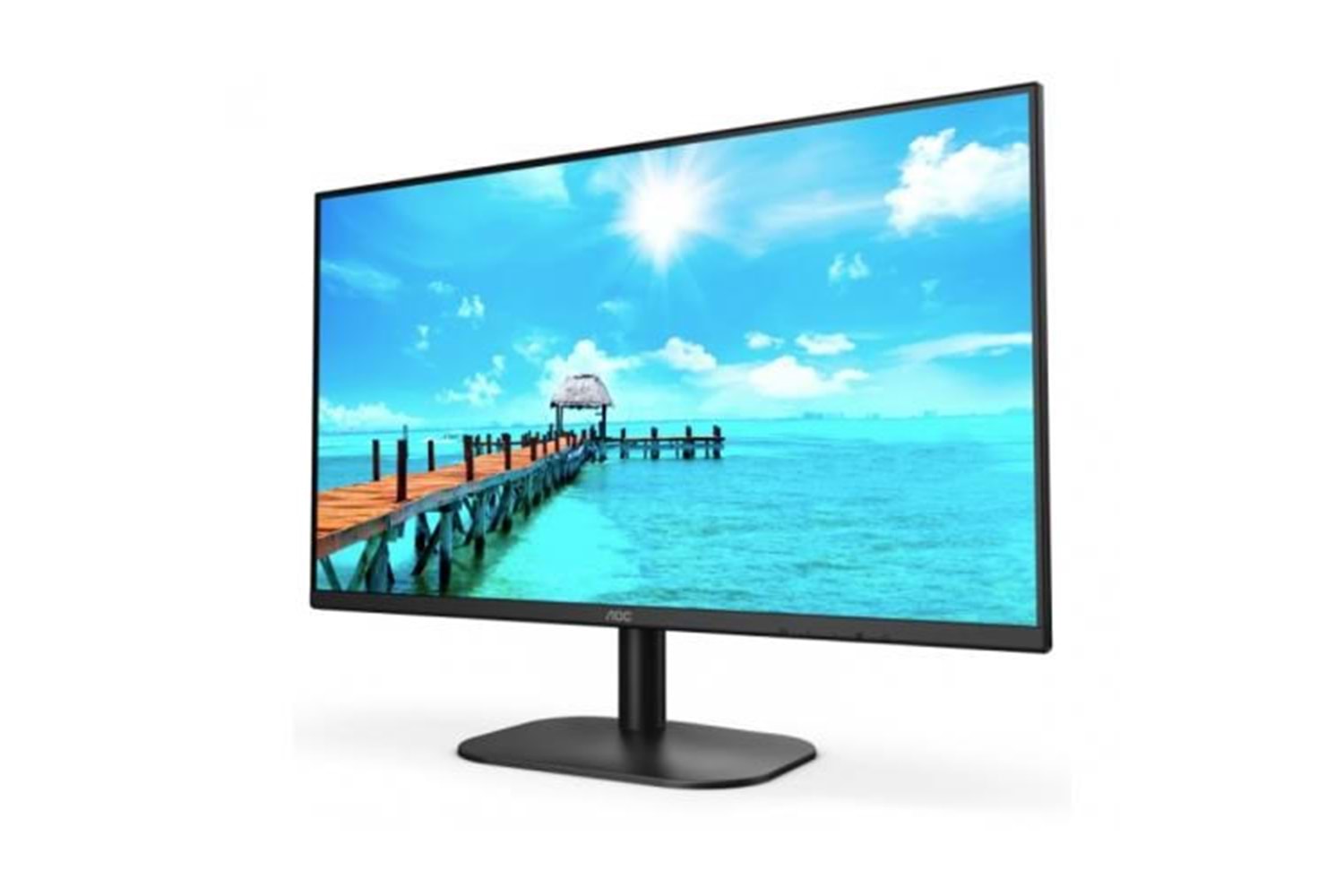 AOC 23.8” IPS 24B2XH/EU 4MS 75HZ HDMI EV OFİS TİPİ MONİTÖR 1920X1080